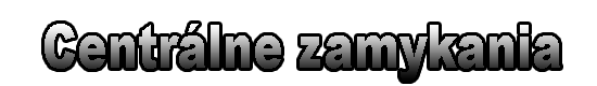 centralne zamykanie